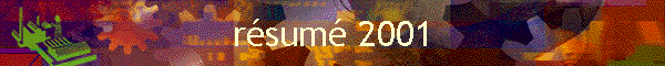 r�sum� 2001