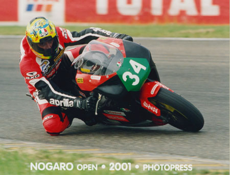 nogaro : � l'attaque pour la premi�re course de sa carri�re